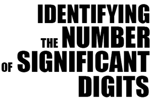 Identify number of significant digits 3677