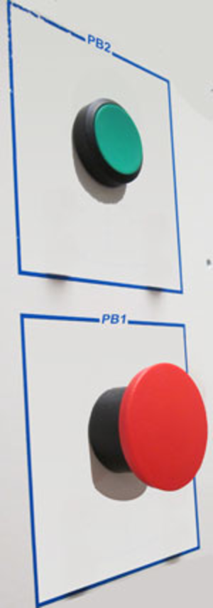 Electric Motor Control Circuit_ P B1 Stop P B2 Start 3777