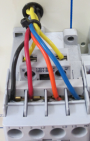 Electric Motor Control Circuit motor Starter Coil M1