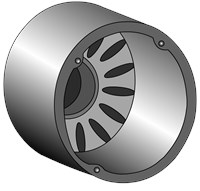 DC Motor End Bell 390