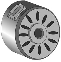 DC Motor End Bell2 391
