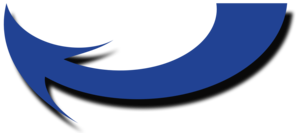Blue Arrow psd