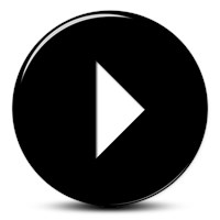 Black Play Button 414