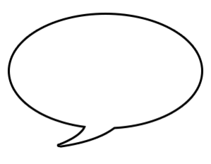 Speech Bubble Large 4371