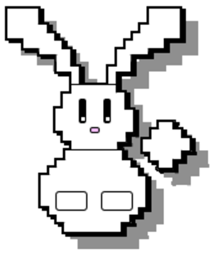 Pixelated Bunny 4373