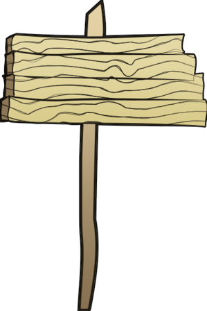 Rustic Wood Sign 2 4397