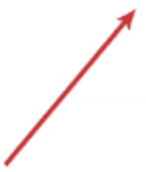 Red Angle Arrow 4411