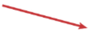 Angle Arrow Red 4418