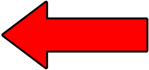 Thick Red Arrow 4466