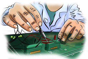 Employee Repair Image Colored