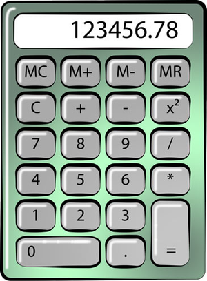 Green Calculator 4504