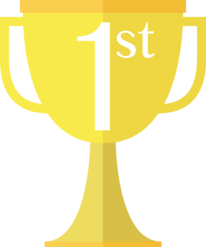 1st place Trophy 4607