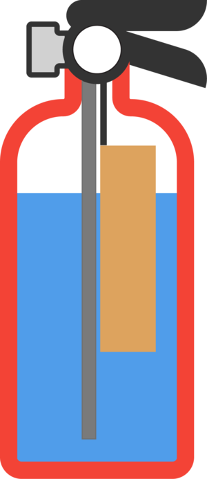Fire Extinguisher cutaway 4614