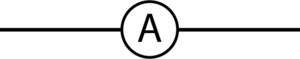 Ammeter No Schematic Symbol with No Background 4652