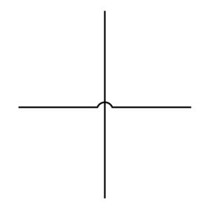 Animated Crossing Wires Touching Schematic Symbol - Wisc-Online OER