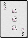 Black Playing Card 3 478