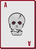 Red Playing Card Ace 505