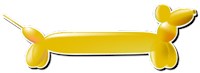 Yellow Long Balloon 509