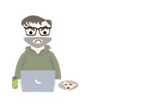 Anger , Pizza, Laptop 515