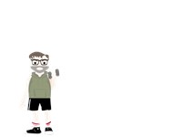 Man holding a dumbbell 524