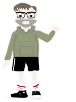 Another man wearing a sweatshirt 559