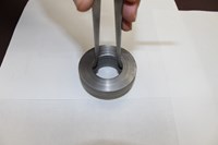 measuring the inside of a circular object 825