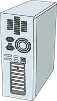 Computer Tower Illustration 84