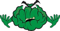 A Green Brain Monster! 974