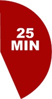 25 Minutes Pie Chart 994