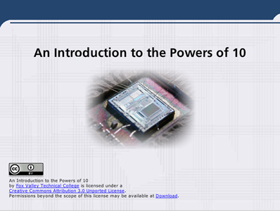 An Introduction to the Powers of 10
