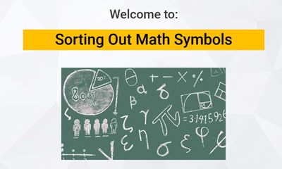 Sorting Out Math Symbols
