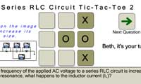 Series RLC Circuit Tic-Tac-Toe 2