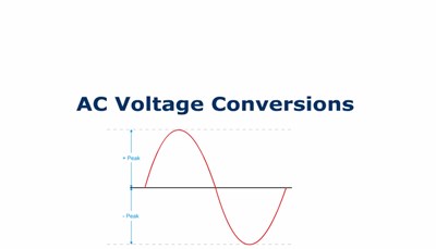 AC Voltage Conversions (Screencast)