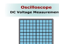 Oscilloscope: DC Voltage Measurements