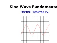 Sine Wave Fundamentals: Practice Problem #2