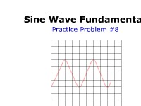 Sine Wave Fundamentals: Practice Problem #8