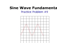 Sine Wave Fundamentals: Practice Problem #9