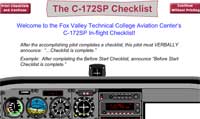 The C-172 Checklist
