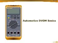 Automotive DVOM Basics