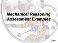 Mechanical Reasoning Assessment Examples