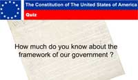 The Constitution of the United States of America Quiz