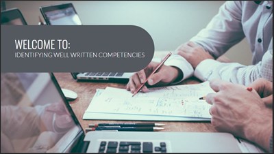 Identifying Well Written Competencies