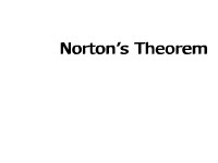 Norton's Theorem