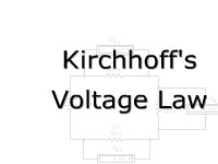 Kirchhoff's Voltage Law