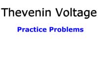 Thevenin Voltage: Practice Problems