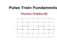 Pulse Train Fundamentals: Practice Problem #3