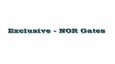 Exclusive-NOR Gate (Screencast)