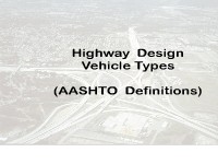 Highway Design: Vehicle Types