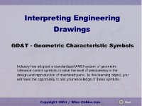 GD&T: Geometric Characteristic Symbols