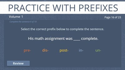 Practice with Prefixes #1
